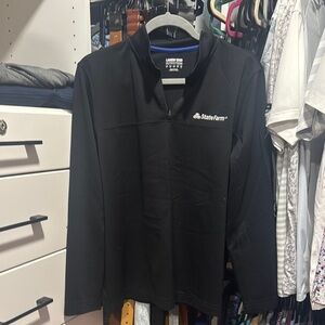 Lands' End Black Crew Neck Sweater